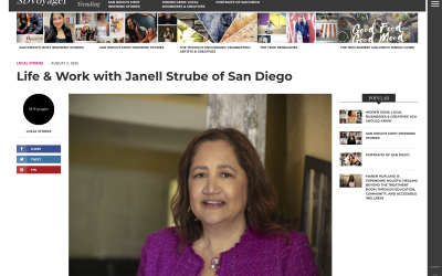 Janelle’s Interview in SD Voyager